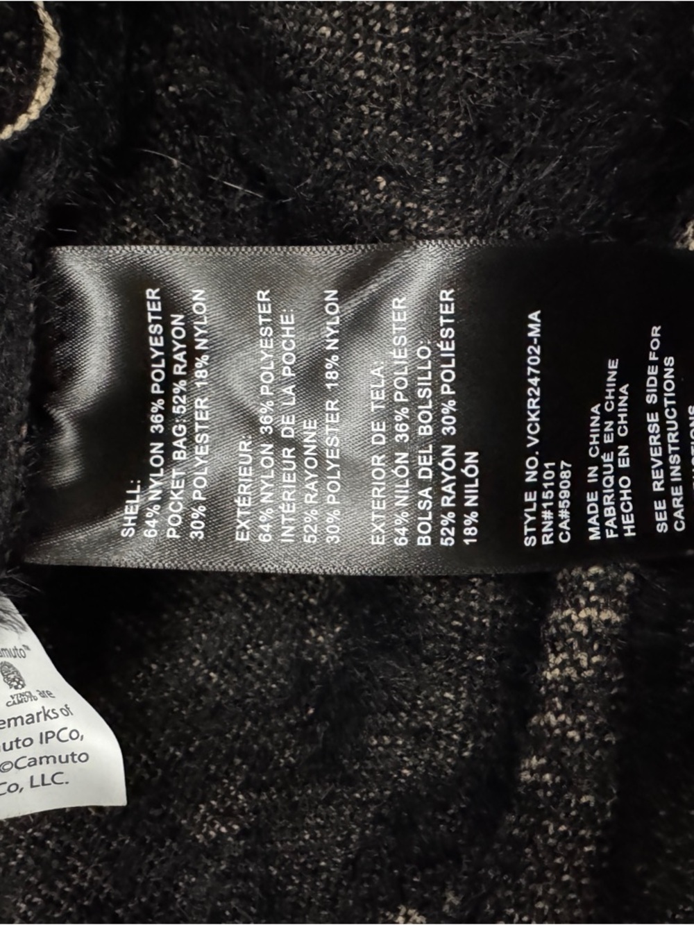 Vince Camuto Vintage Coat Size Large - Picture 10 of 11